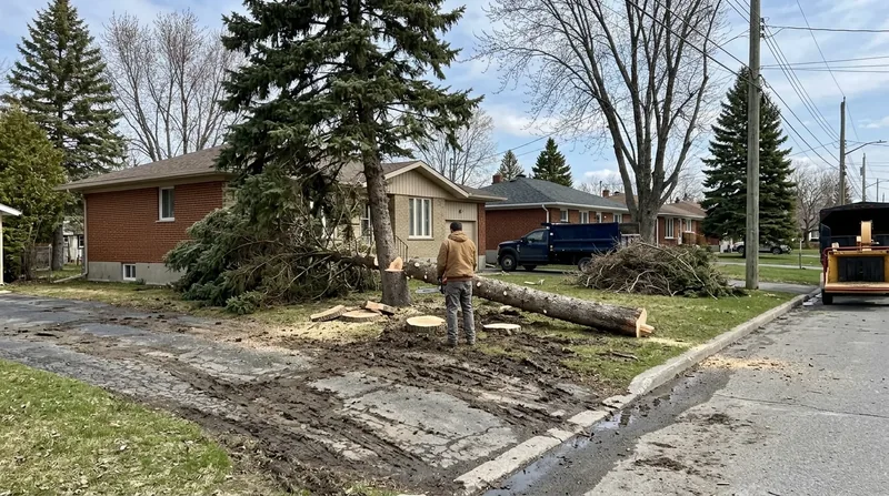 Abattage d'arbre Longueuil